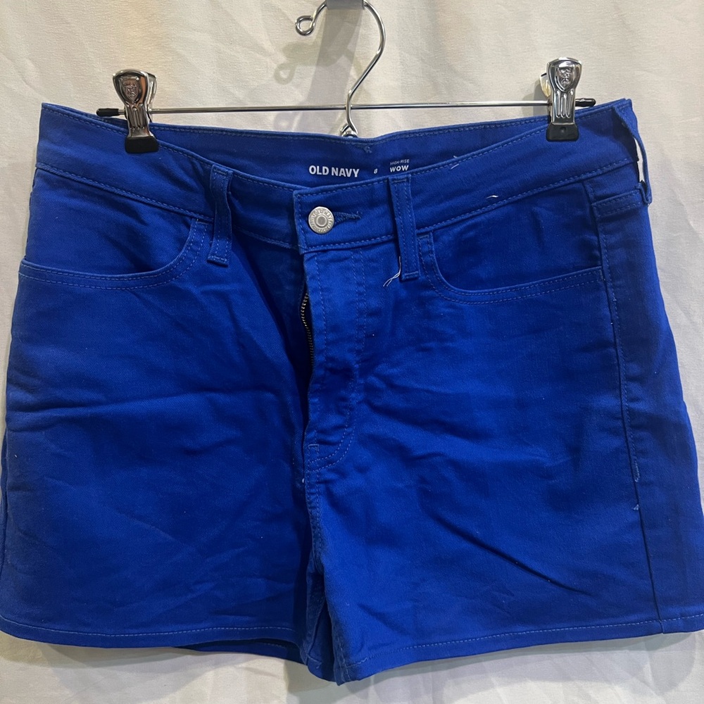 Old Navy Bright Blue Jean Shorts